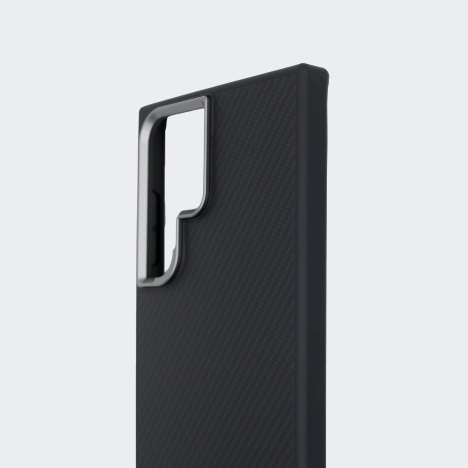 Samsung S23, S24 Ultra Cover with Carbon Fiber Texture - Premium Quality